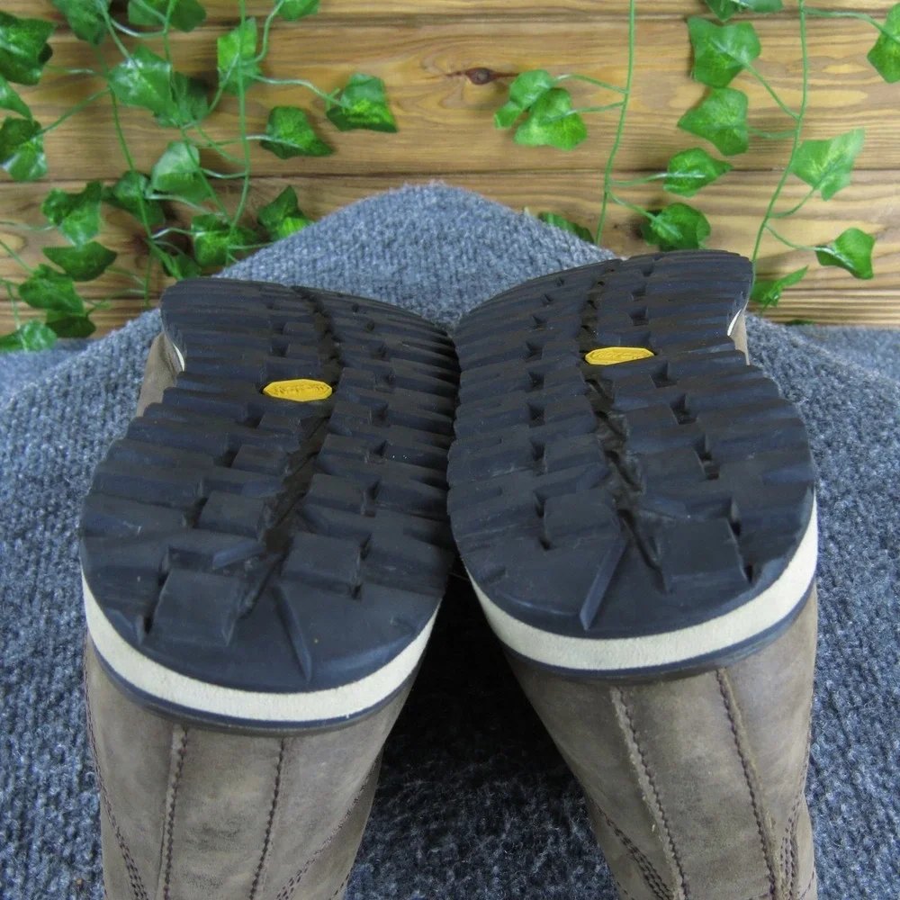 5.11 Mission Ready Men's 7 Brown Leather Chukka Boots Lace-Up Vibram Comfort‎